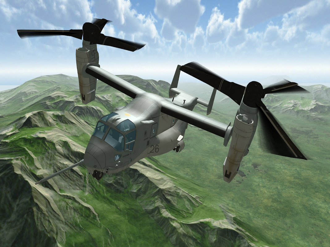 Osprey Operations - Helicopter Flight Simulator