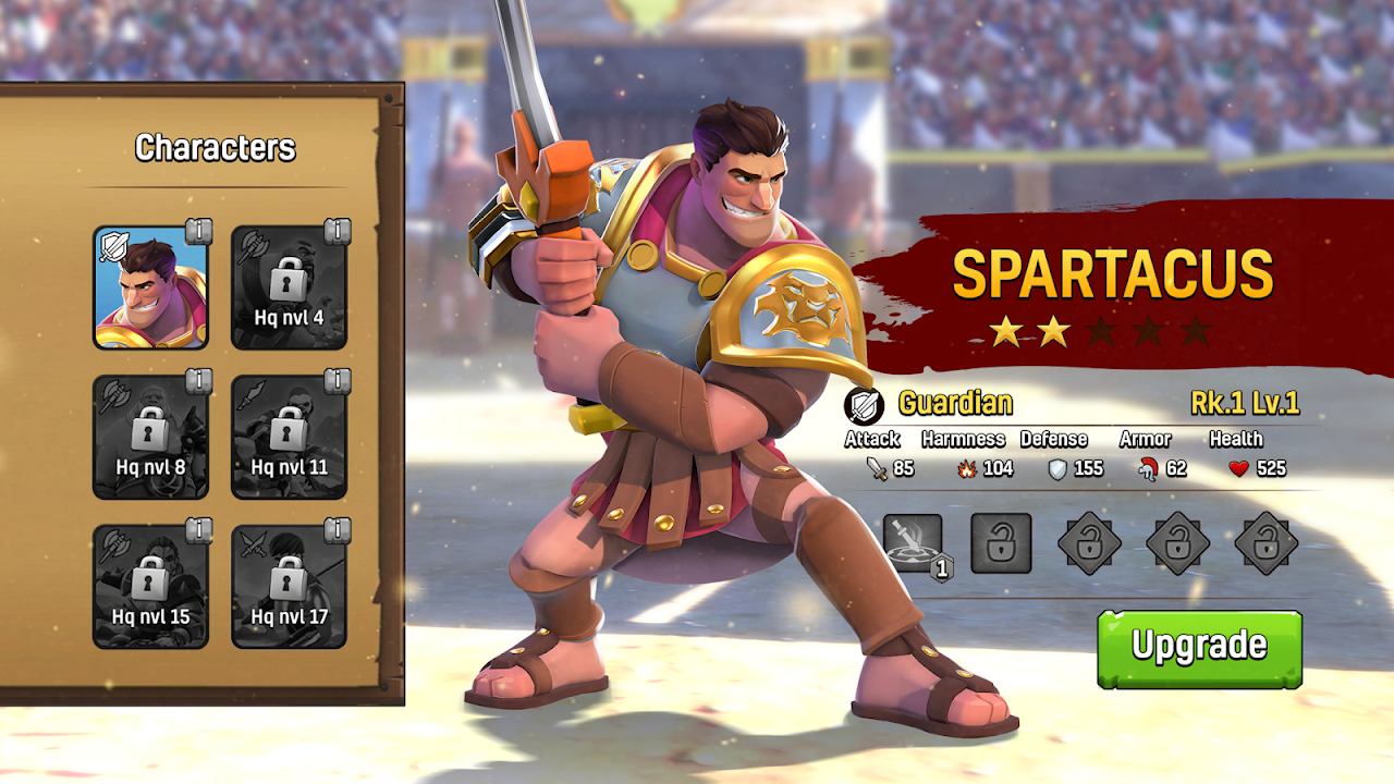 Gladiator Heroes Clash Kingdom