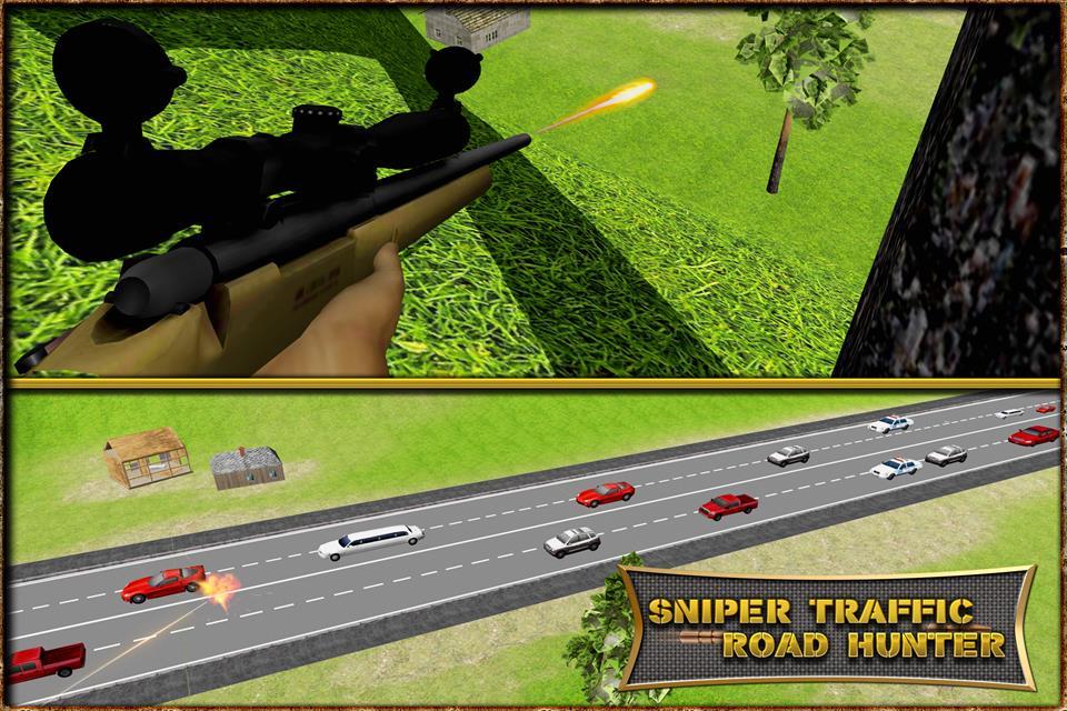 Sniper Traffic Road Hunter 3D