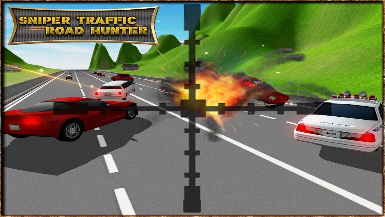 Sniper Traffic Road Hunter 3D