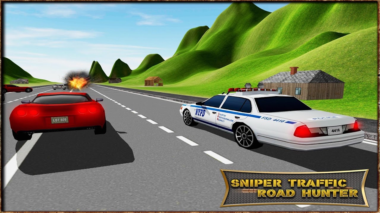 Sniper Traffic Road Hunter 3D