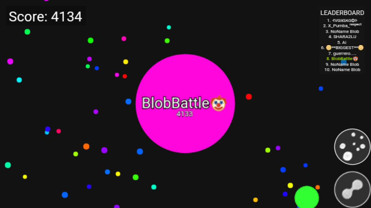 Blob Battle .io - Multiplayer Blob Battle Royale