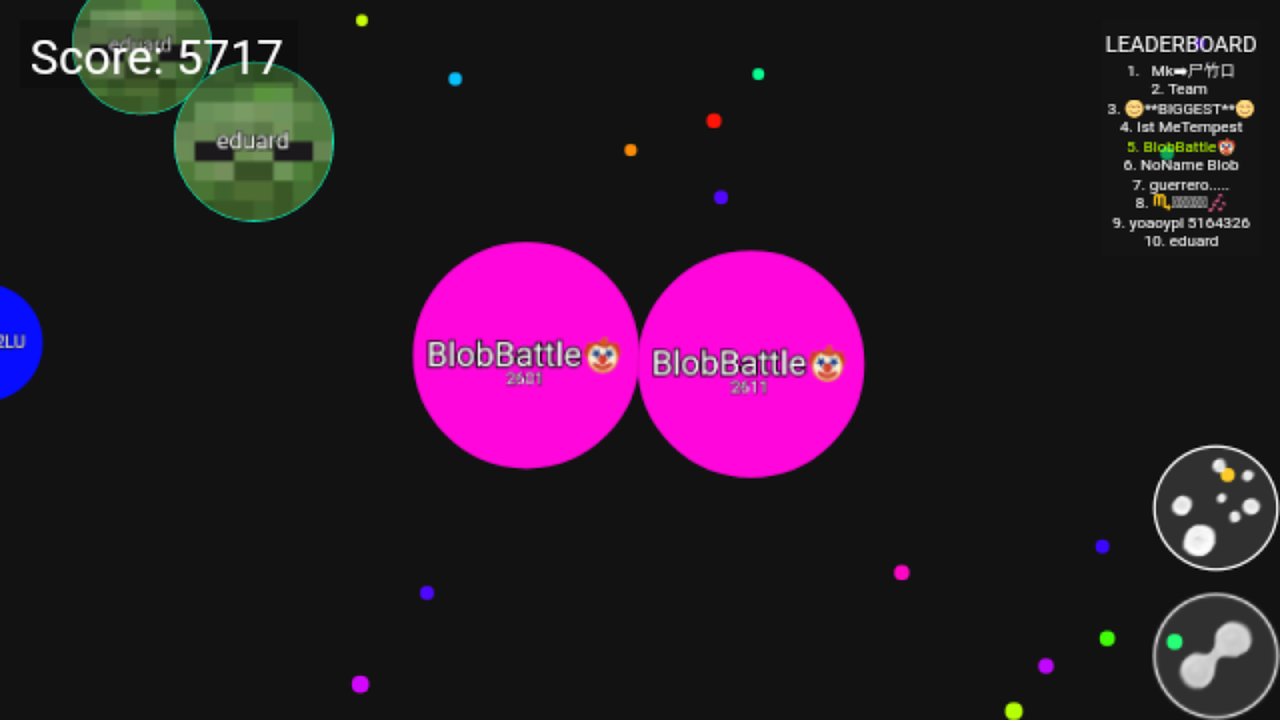 Blob Battle .io - Multiplayer Blob Battle Royale