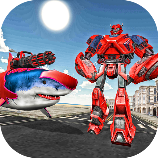 Swat Robot Shark Evolution Wars - Shark Tank Games