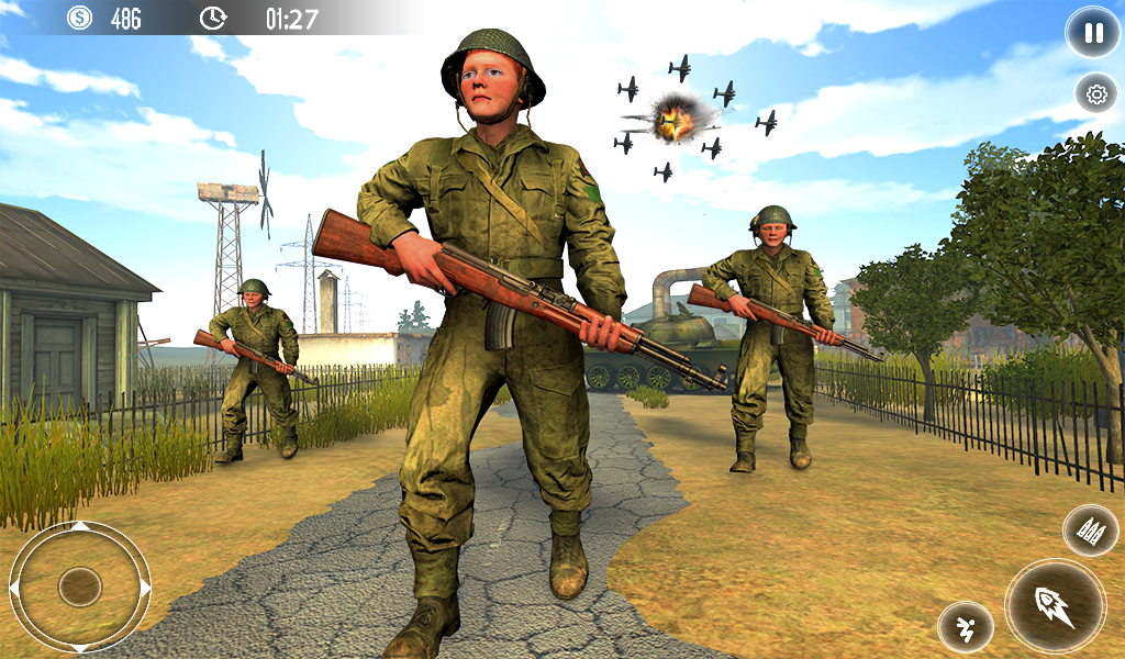 Frontline World War 2 - Fps Survival Shooting Game