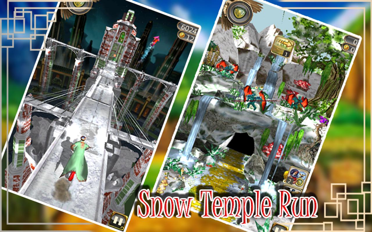 Snow Temple Run