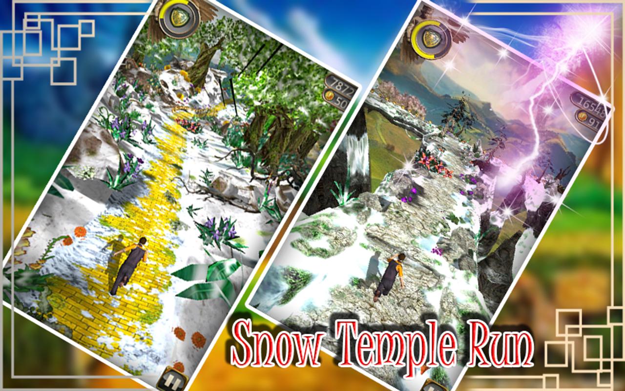 Snow Temple Run