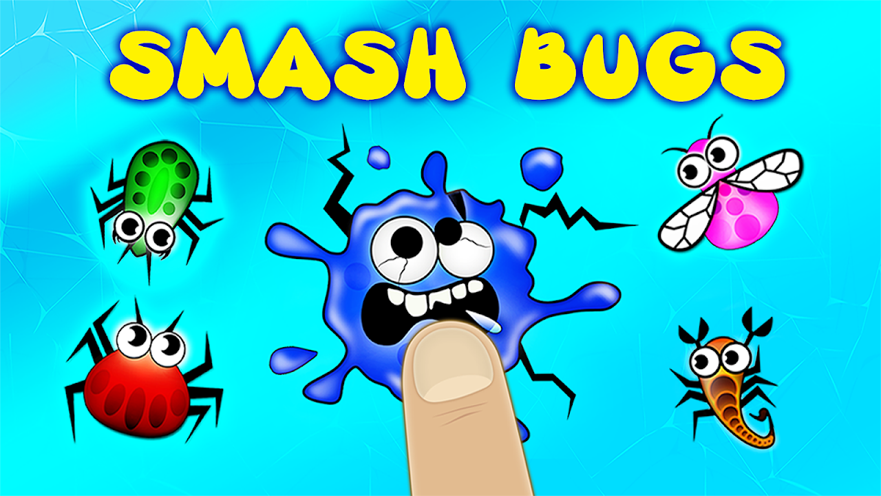 Bug Smashing toddler games