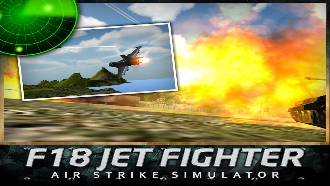 F18 Jet Fighter Air Strike 3D