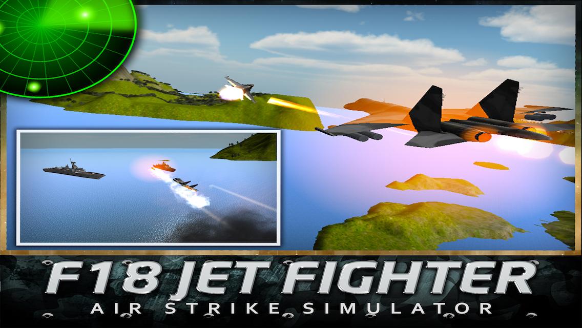 F18 Jet Fighter Air Strike 3D