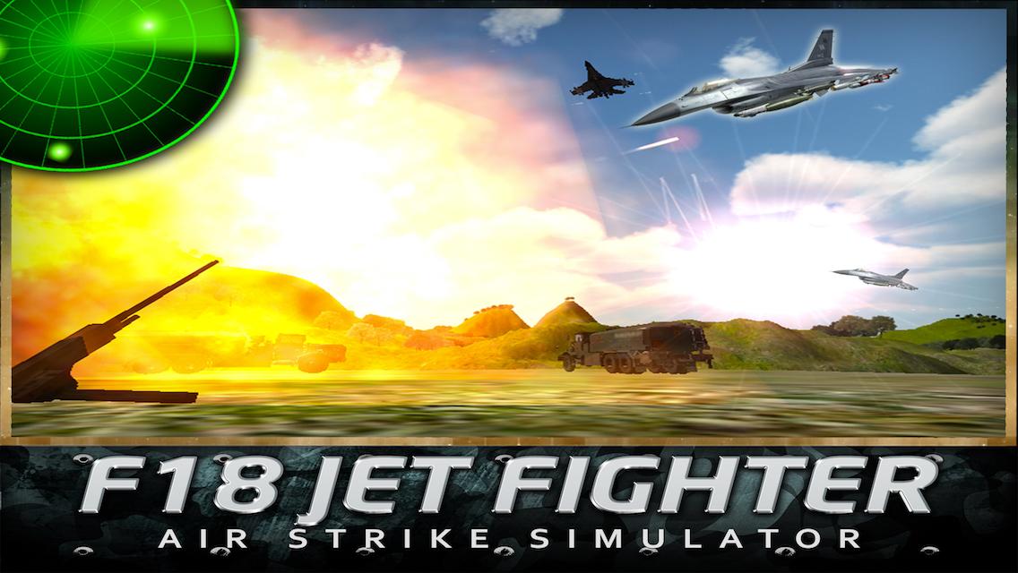 F18 Jet Fighter Air Strike 3D