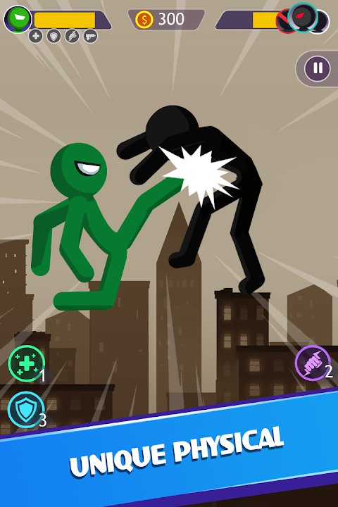 Stick Man Battle Fighting game