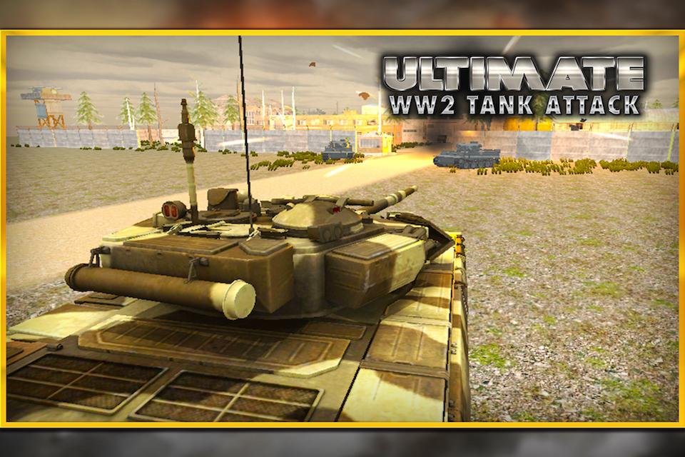 Ultimate WW2 Tank War Sim 3D