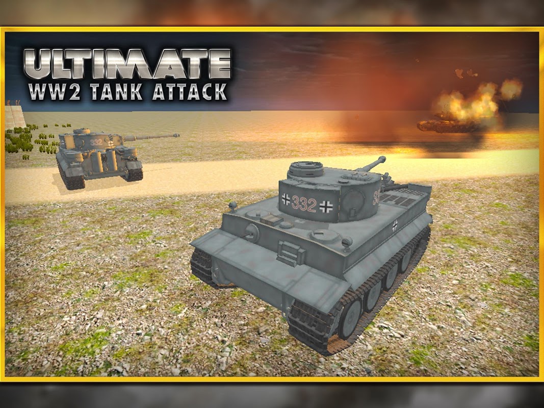 Ultimate WW2 Tank War Sim 3D