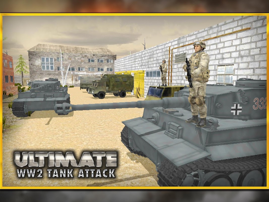 Ultimate WW2 Tank War Sim 3D