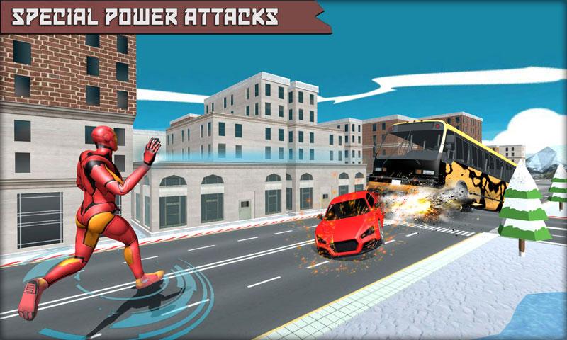 Iron Superhero War - Superhero Games