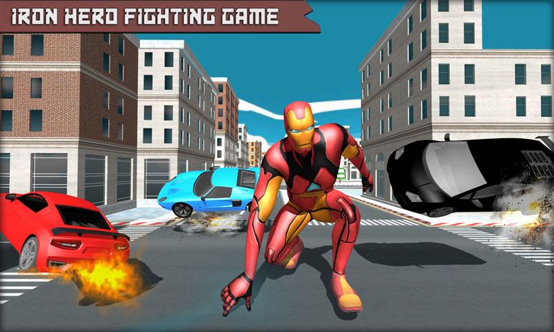 Iron Superhero War - Superhero Games