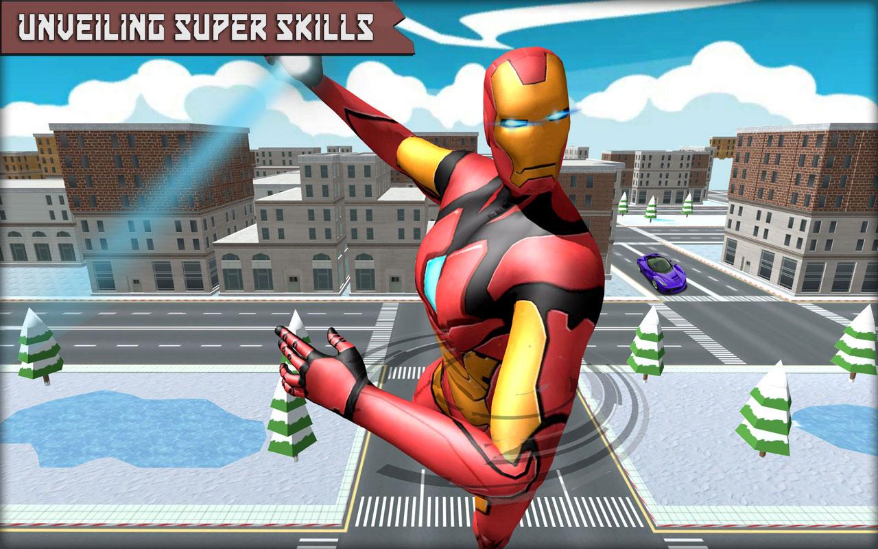 Iron Superhero War - Superhero Games