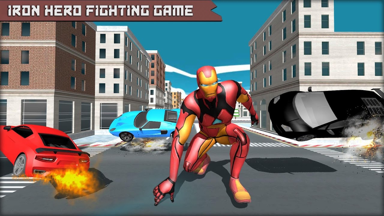 Iron Superhero War - Superhero Games