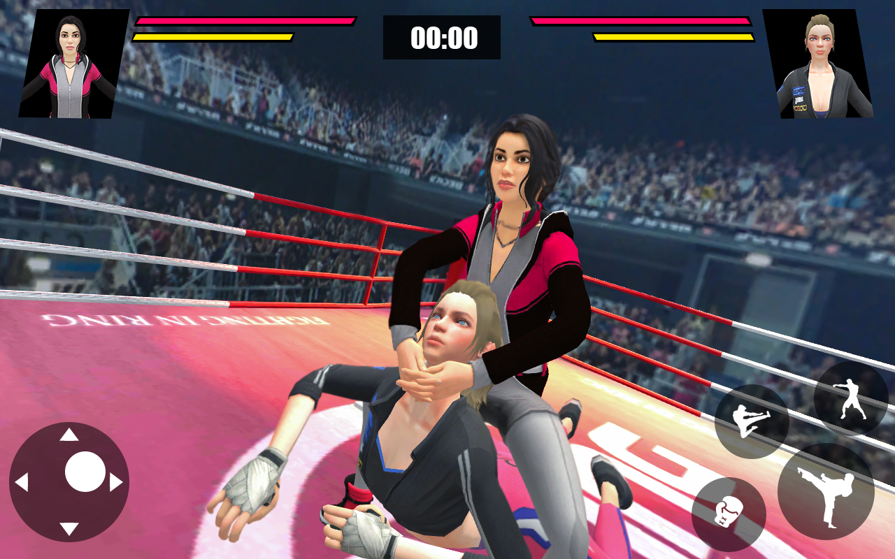 Women Wrestling Ring Battle