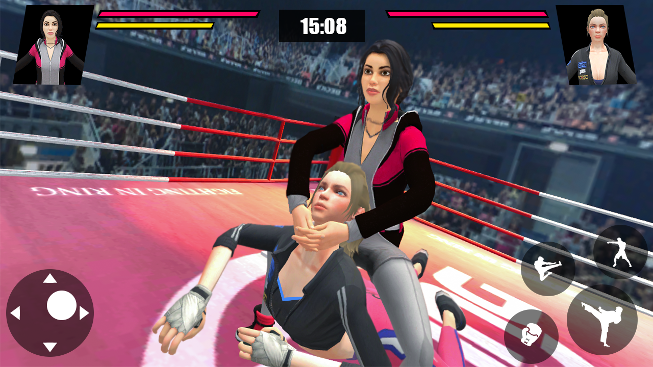 Women Wrestling Ring Battle