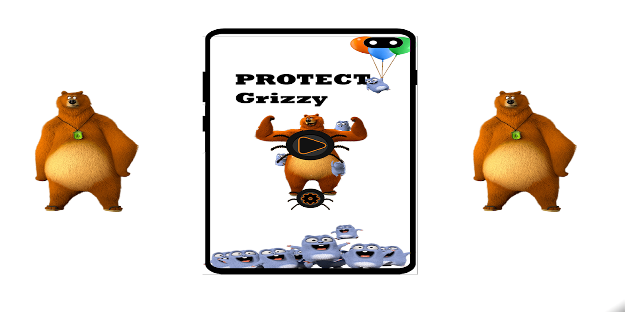 Protect Grizzy from the lemmings