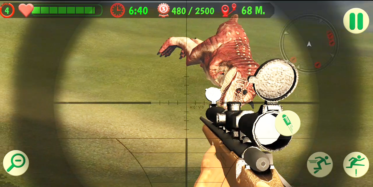 Dinosaur Shooter Game