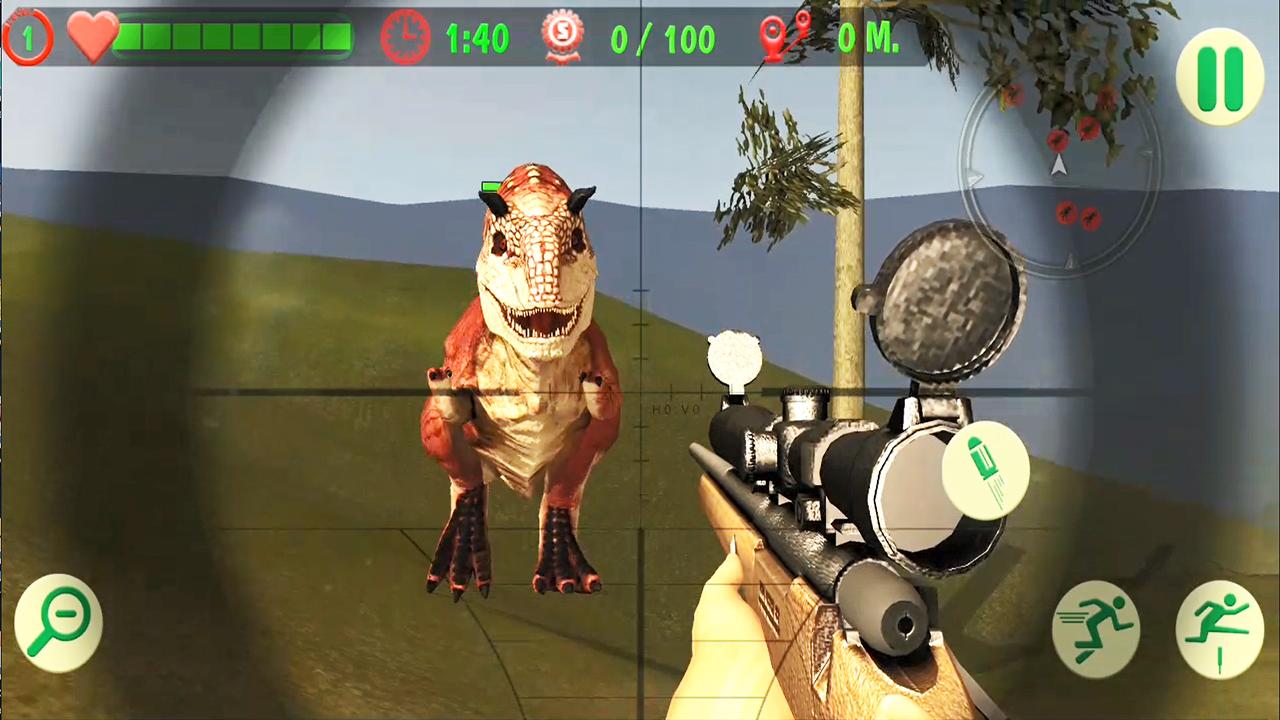 Dinosaur Shooter Game