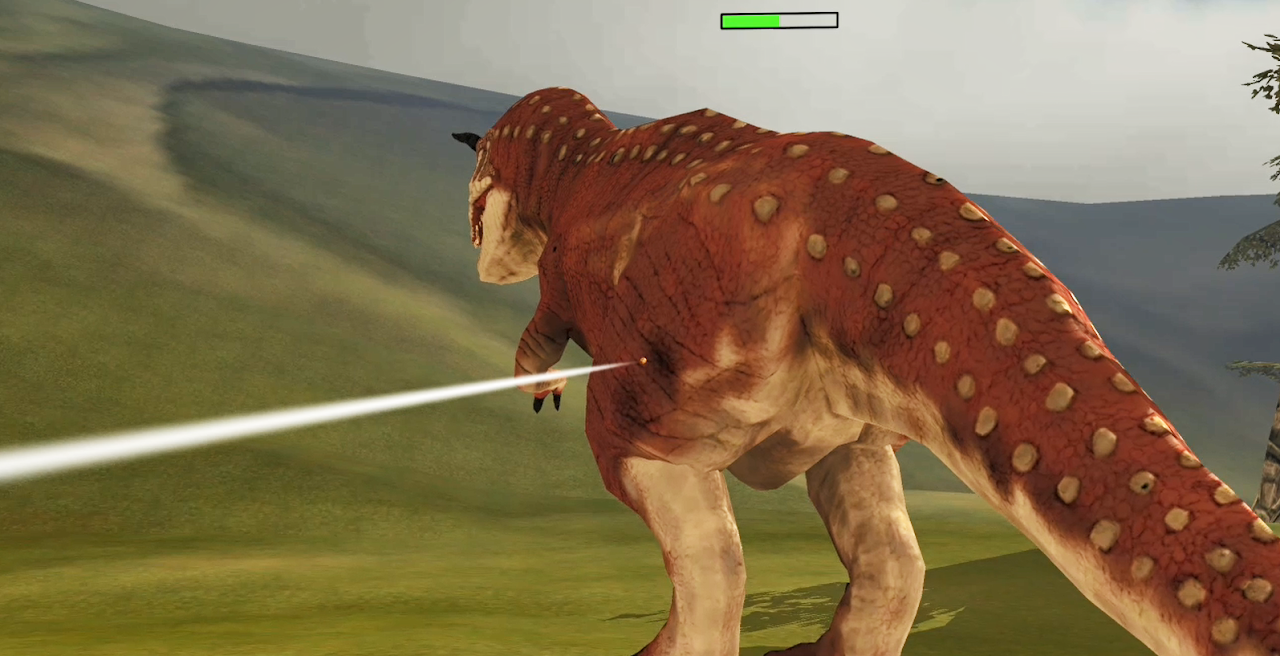 Dinosaur Shooter Game