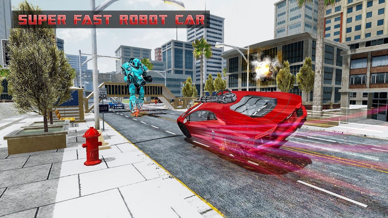 Robot Car Transformation – Wild Horse Robot Games