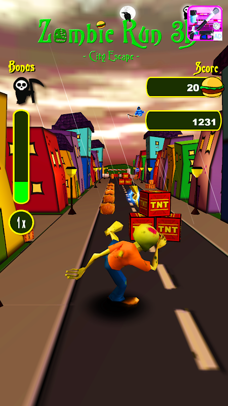 Zombie Run 3D - City Escape