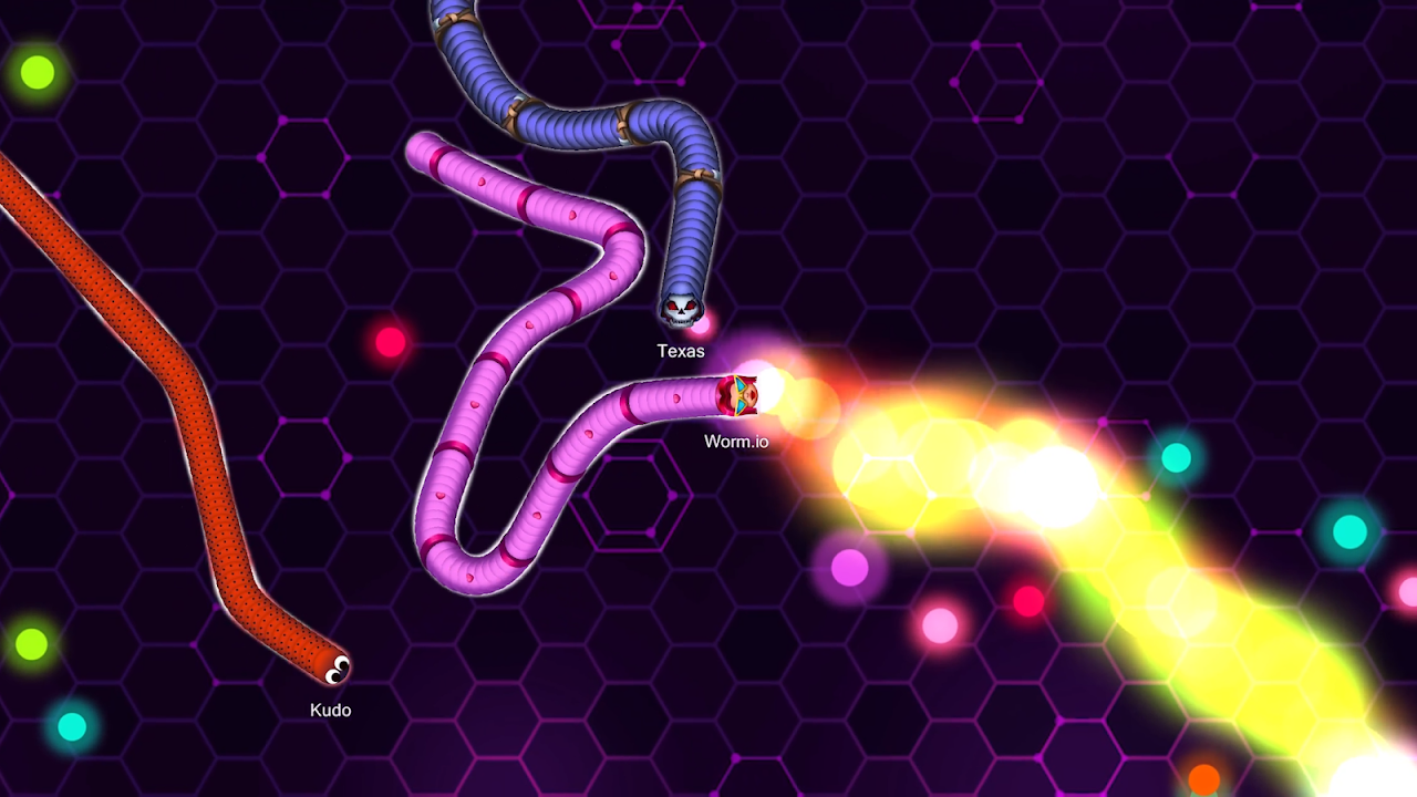 Worm.io - Snake & Worm IO Game