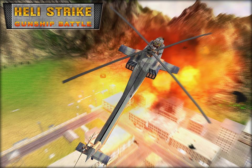 Heli Strike Gunship Battle 3D