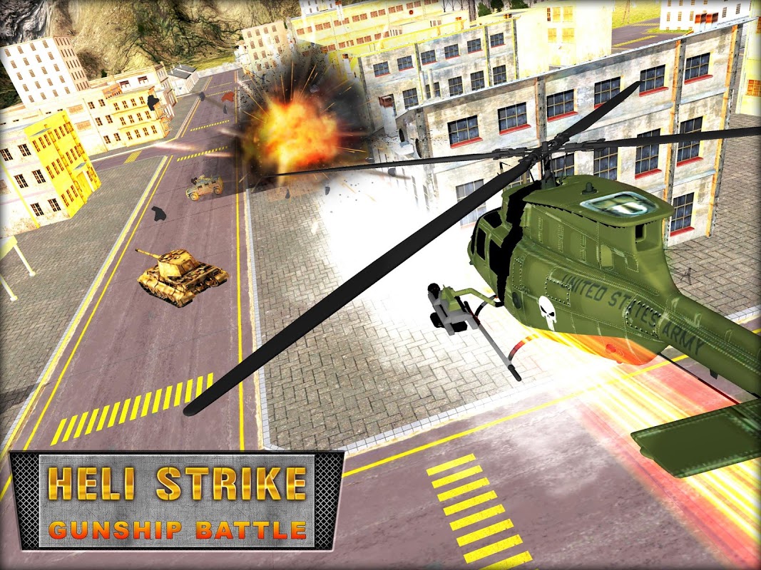 Heli Strike Gunship Battle 3D