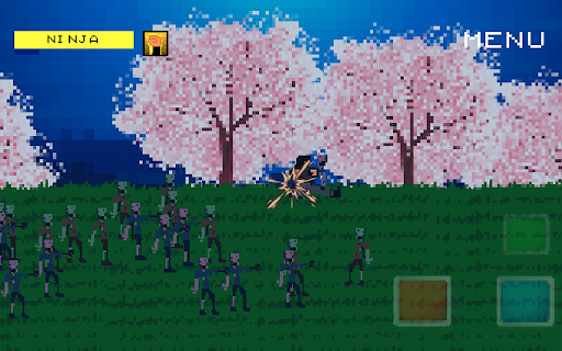 Vampire slayer ninja Pixel art