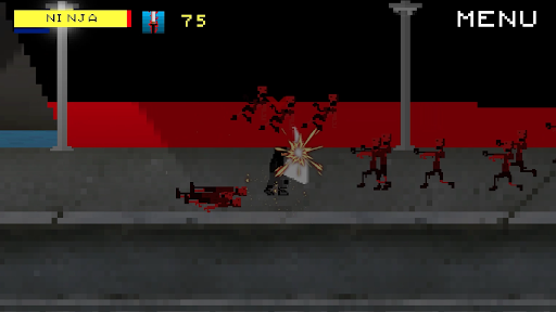 Vampire slayer ninja Pixel art