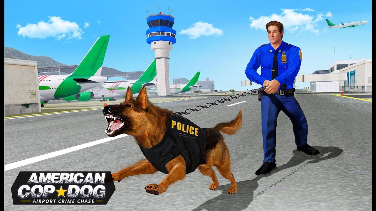 Police Dog Chase Crime City