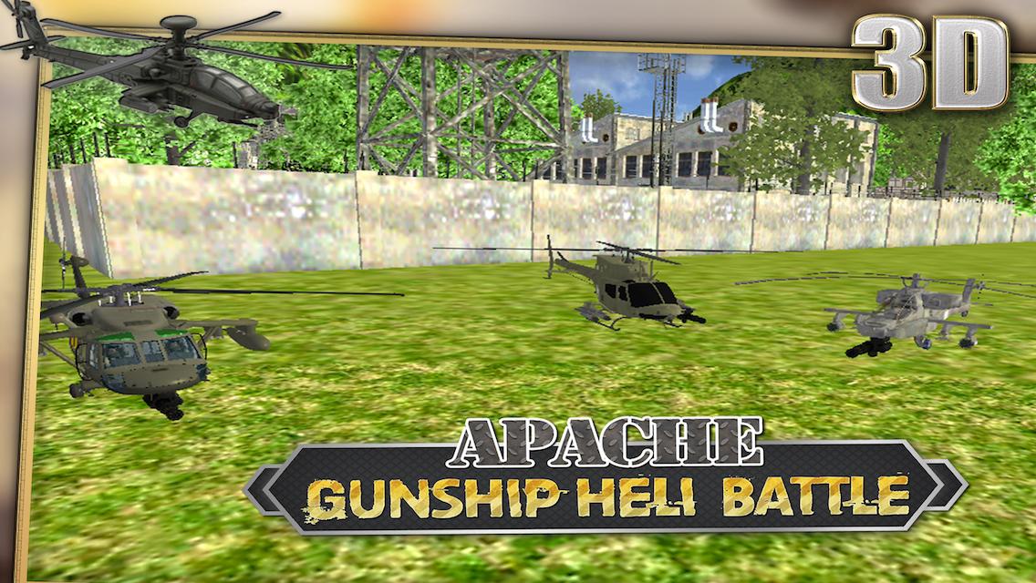 Apache Gunship Heli Battle 3D