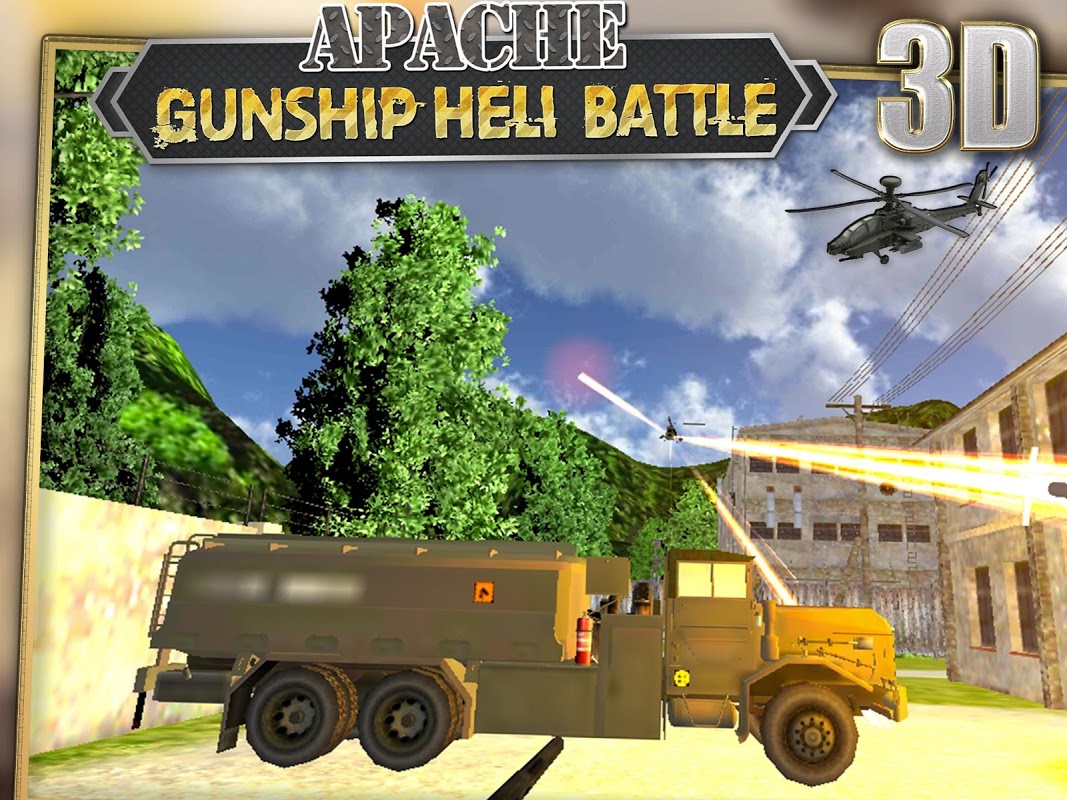 Apache Gunship Heli Battle 3D