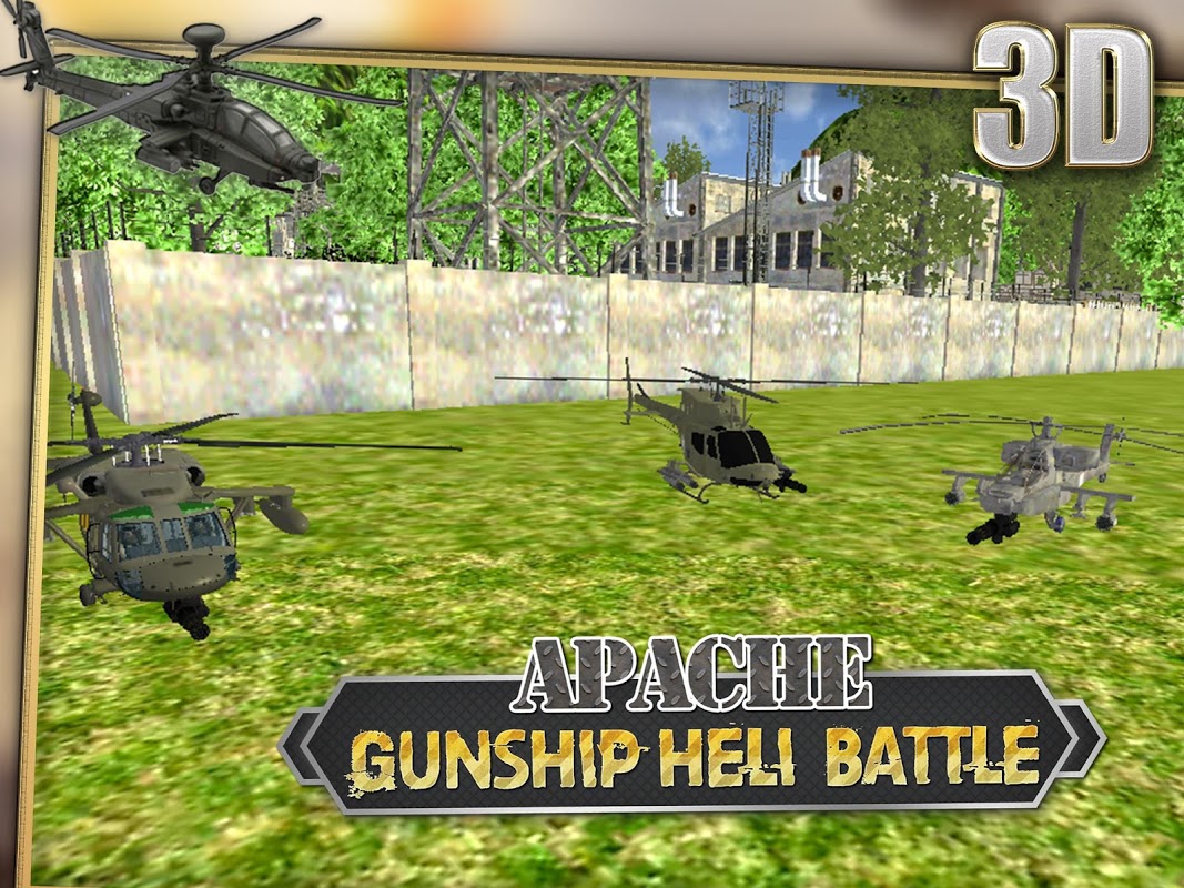 Apache Gunship Heli Battle 3D