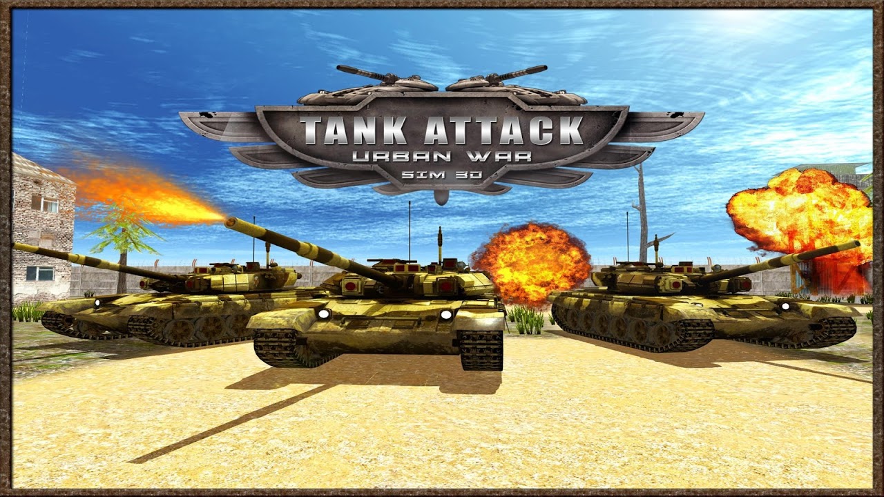 Tank Attack Urban War Sim 3D