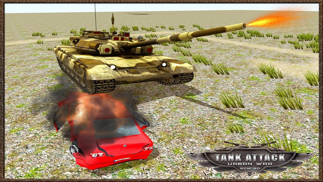 Tank Attack Urban War Sim 3D