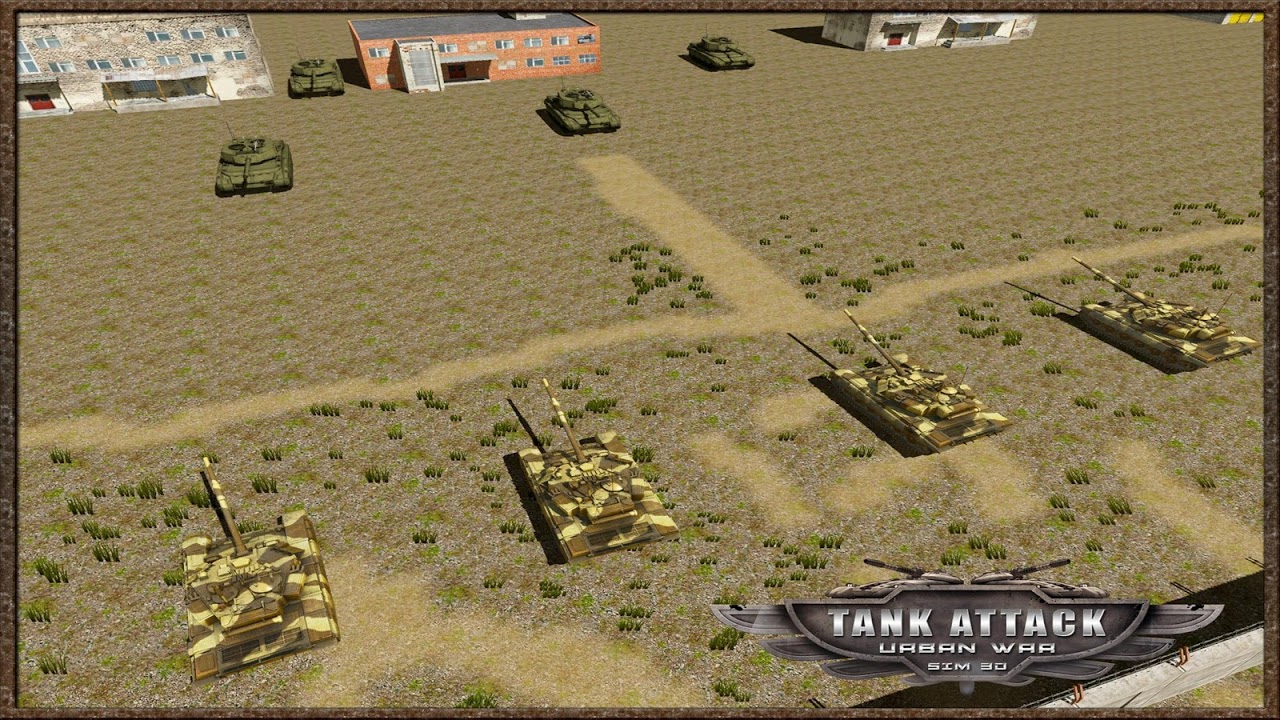 Tank Attack Urban War Sim 3D