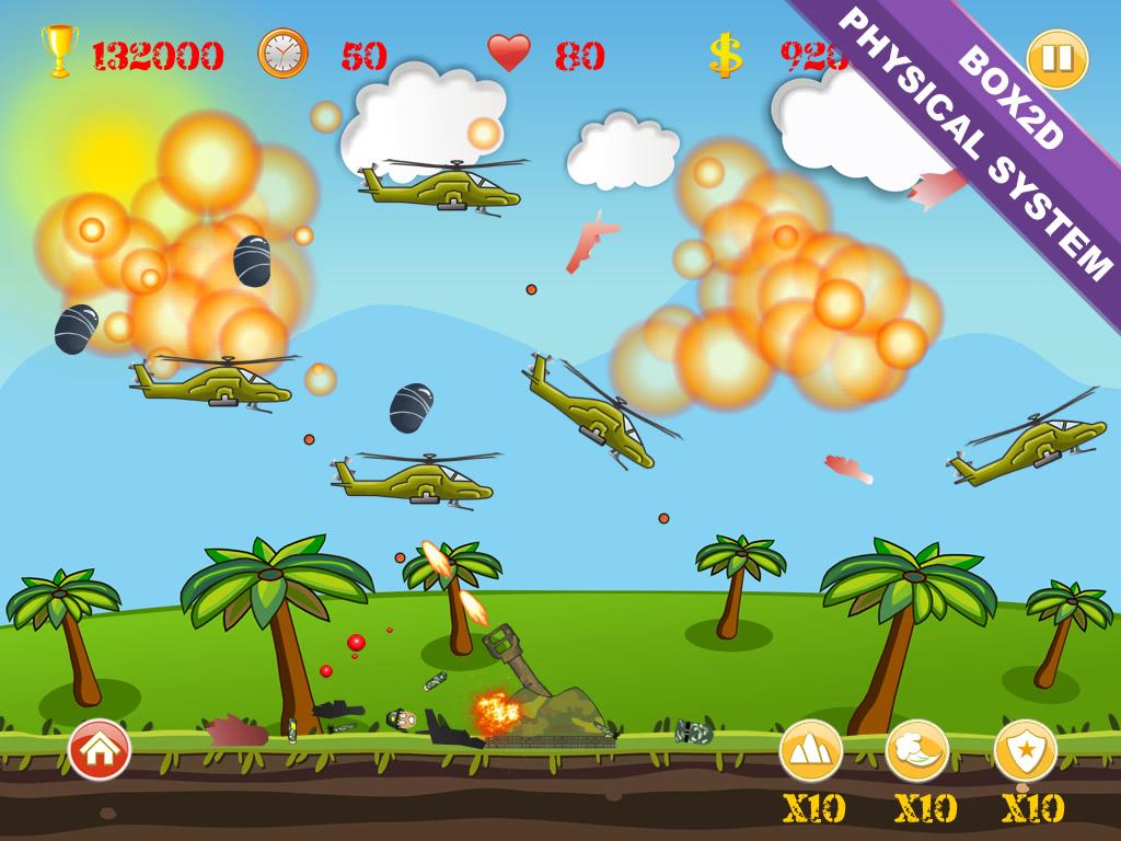 Heli Invasion -- Stop Helicopter Invasion With Rocket Shoot Game