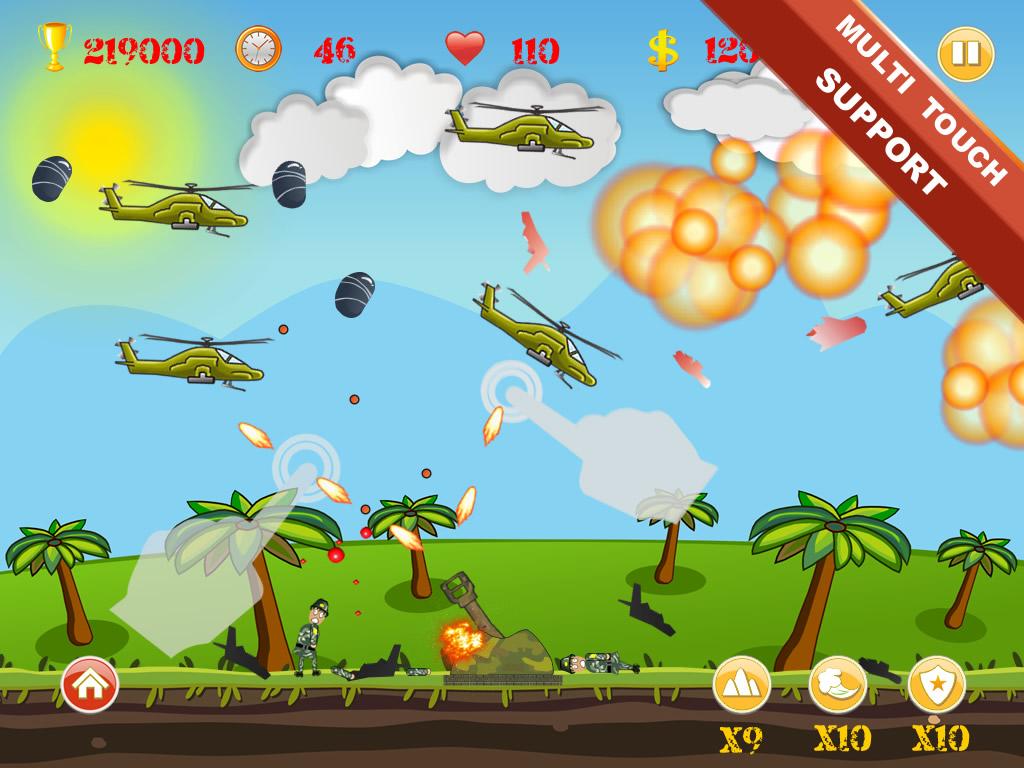 Heli Invasion -- Stop Helicopter Invasion With Rocket Shoot Game