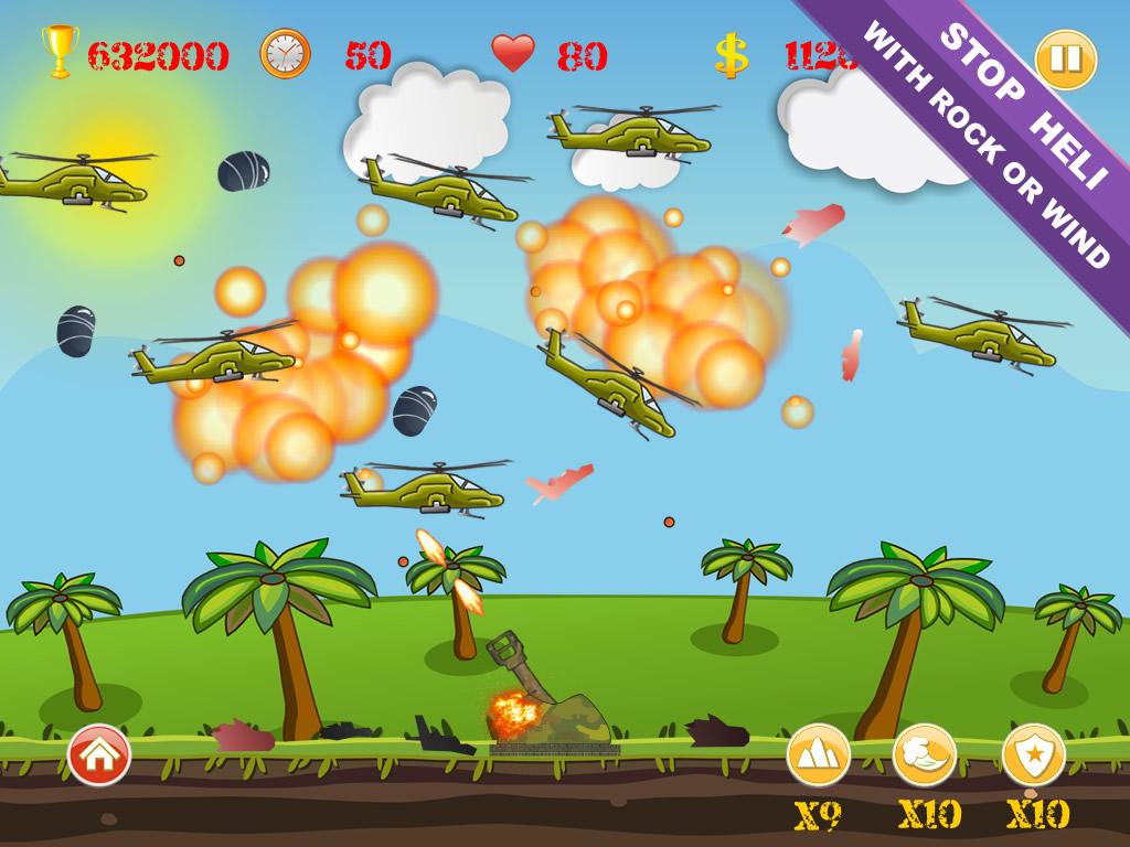 Heli Invasion -- Stop Helicopter Invasion With Rocket Shoot Game