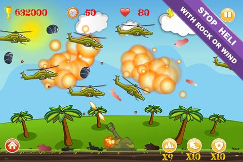 Heli Invasion -- Stop Helicopter Invasion With Rocket Shoot Game