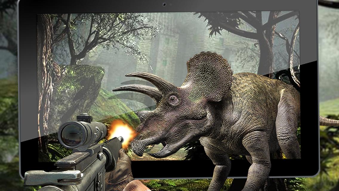 Wild Dino VS Deadly Hunter 3D