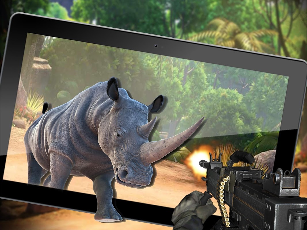 Wild Dino VS Deadly Hunter 3D