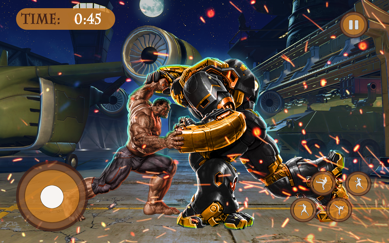 Superhero Fighting Immortal Gods Ring Arena Battle